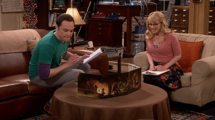 Sangat mengharukan! ! Game khusus ibu hamil Sheldon, reaksi Bernadette kocak banget