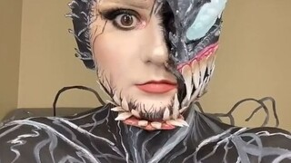 Venom Flower full makeup process