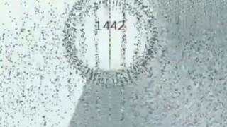 "At this moment, a strong music sounded"