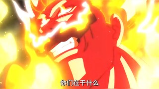 艾斯卡诺的终极状态压迫感拉满，即使魔神王都感觉到了害怕