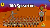 100 Spearton Warrior - Stick War: Legacy