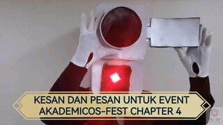 Kesan dan Pesan Event AkademiCos-FEST Chapter 4 di Bekasi Cyber Park Mall