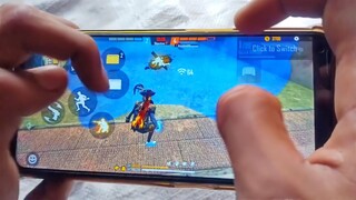 Realme narzo 20 pro free fire gameplay test 4 finger claw handcam m1887 onetap headshot 90HZ display