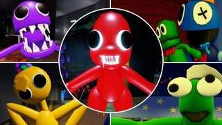 All Morphs + NEW (Red,Green Plushie) in Rainbow Friends Chapter 2 Concept Roblox