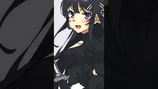 Mai Sakurajima Edit || Rascal doesn't dream of bunny girl senpai