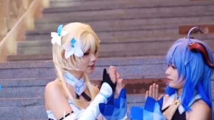 Can "Genshin Impact" Ying X Gan Yu be teleported directly... Let's go to the lantern festival together