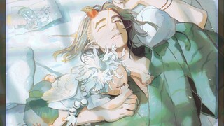 三得利最新动画广告《伊右衛門の車窓にて》