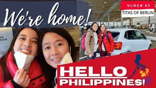 GOING HOME TO THE PHILIPPINES | VLOG#65 | FILIPINOS IN GERMANY