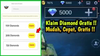 KODE RAHASIA!!! | TINGGAL KLAIM DIAMOND GRATIS MASUK KE AKUN KALIAN MOBILE LEGEND ML NO BUG