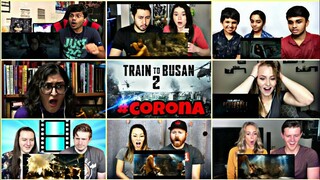 Train to Busan 2 (2020) | Peninsula Trailer REACTIONS MASHUP | Reaction by Foreigners | CORONA |