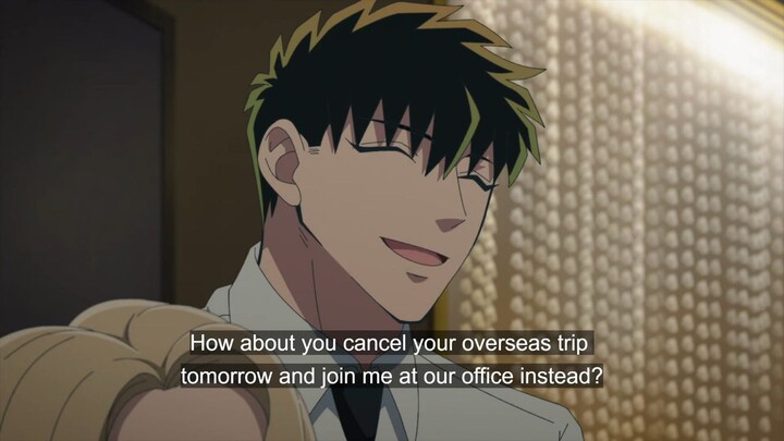 senyuman manis sama ketua geng