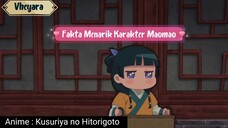 Fakta Menarik Maomao (Kusuriya no Hitorigoto)