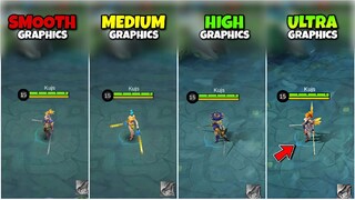 Why ULTRA GRAPHICS is the BEST Graphics in Mobile Legends | Graphics Comparison in Mobile Legends
