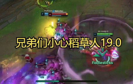 狮子喵：小心稻草人 ！