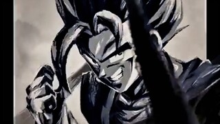 PHONK INSTICT - DRAGON BALL LEGENDS INK BRUSH ANIMATION