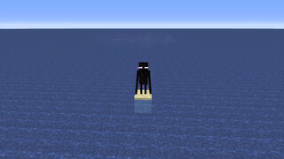 โลกของฉัน Endermanจะถอดบล็อกใต้ฝ่าเท้าของเขาออกหรือเปล่า