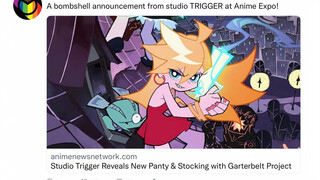 Trigger's decision to produce a second season of Stocking with Garterbelt!!!