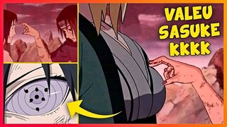 SASUKE FEZ A BOA KK | MEMES DE NARUTO SHIPPUDEN E BORUTO | Memes em Imagens