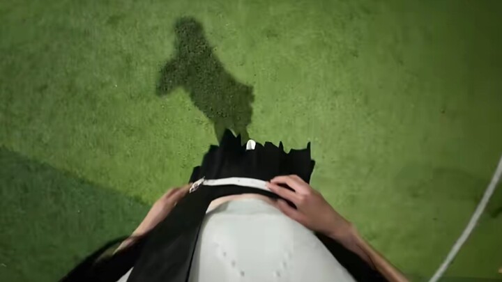 First-person perspective lets you experience girls playing soccer!
