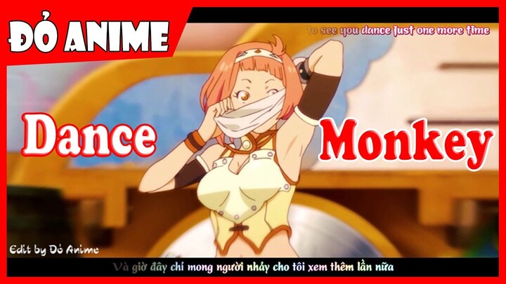 [Lyrics + Vietsub] Dance Monkey - Tones and I [ AMV ] Đỏ Anime