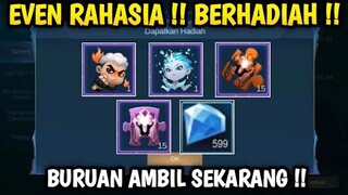 CARA EVEN DAPATKAN EMOT, FRAGMEN, SK1N TANPA DIAMOND DENGAN CEPAT MOBILE LEGEND TERBARU 2020