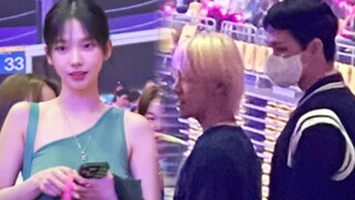 سيفينتين + ليو تشيمين + ليسرافيم جميعهم في حفلة كيم تاي يون!