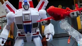 【Stop Motion Animation】Transformers 2 Skyfire Debut (G1 Version)