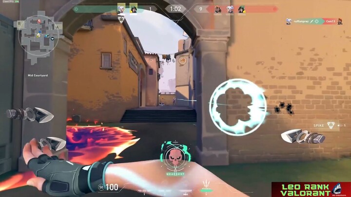 Leo rank Valorant - LMK ✨ #Gaming #Schooltime