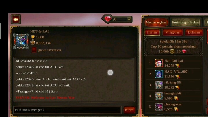 combat vs người lạ và cái kết