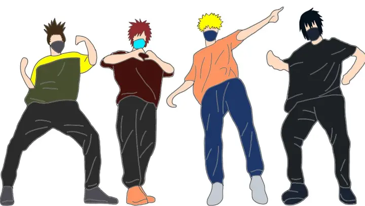 Naruto Tiktok Dance Animation Compilation 🔥🔥Naruto Dance Animation