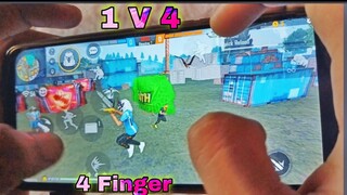 Realme narzo 20pro free fire gameplay test 4 finger handcam m1887 onetap headshot SD860 CPU smoothaf