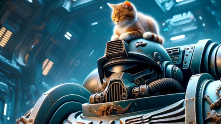 Can and his cat