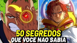 50 SEGREDOS DE ONE PIECE QUE VOCÊ NÃO SABIA! (Curiosidades)