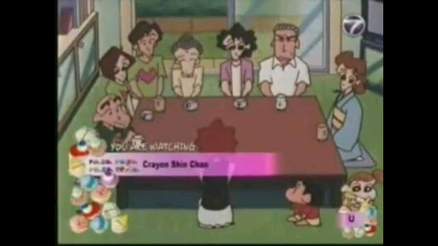 crayon shinchan - keluarga besar memang riuh