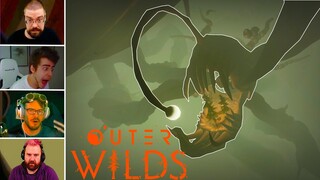 Streamers react to Black Hole Interaction in Outer Wilds, Funny Moments Compilation (Outer Wilds)