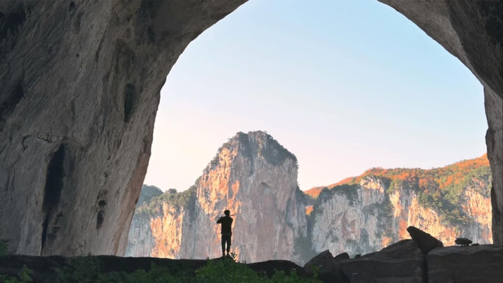 Flute|Cave performance "Sparse Rock and Lanxi"