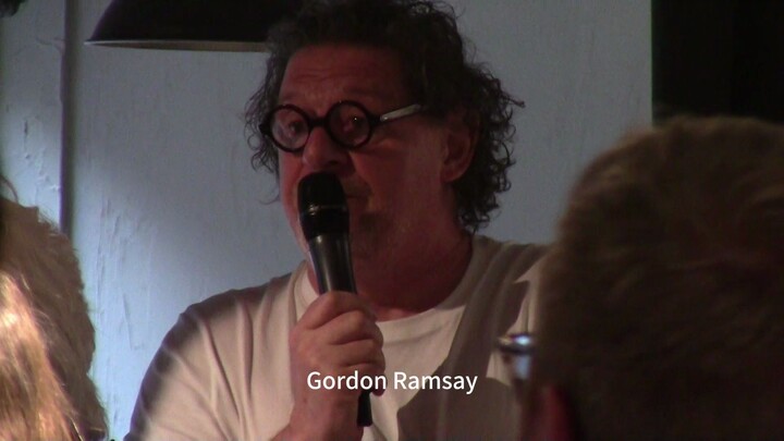 Bạch Thúc: Trên màn hình TV hiện nay, đầu bếp tài năng nhất chắc chắn là Gordon Ramsay.