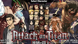【MUGEN】最新《进击的巨人》小人物整合V3版分享下载