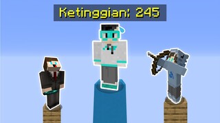 Minecraft tapi Kalau Aku Raih Batas Langit, Hunters nya KALAH...