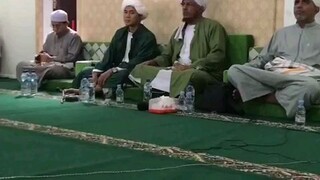 KEdatangan habib al habib ahmad al aidid dari tarim hadromaut di ponpes tanzilul hakim