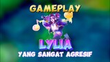 GAMEPLAY LYLIA YANG SANGAT AGRESIF 🙌✍️ #contentcreatormlbb #gameplay #lylia #mobilelegends