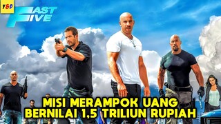 Manakjubkan !! Aksi Pencurian Brankas Berisi Uang 1,5 Triliun Rupiah - ALUR CERITA FILM Fast Five