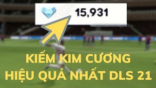 CÁCH KIẾM KIM CƯƠNG HIỆU QUẢ NHẤT, MỚI NHẤT TRONG DREAM LEAGUE SOCCER 2021