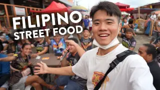 Korean tries Filipino Street Food for the first time (Balut, Isaw, Kwek Kwek)
