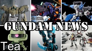 Tea Gunpla, Lotsa New Robot Spirits Figures, El-Meth, MB Hazel Custom, And More [Gundam News]