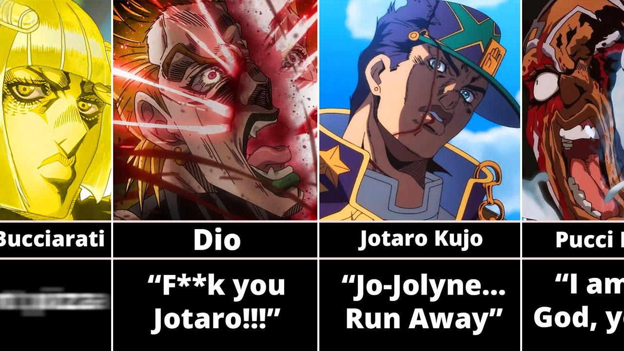 Tusk Act 4 Vs Gyro JoJo Comic Dubs 