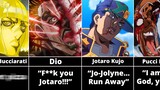 The Last Words of JoJo's Bizarre Adventures Characters