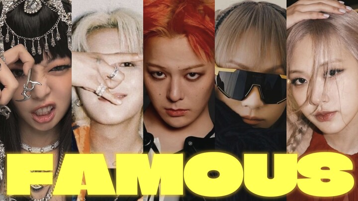 Famous AI cover of YG Hall of Fame-level hit by FAMOUS! [G-DRAGON × CL × MINO × Jennie × ROSÉ]
