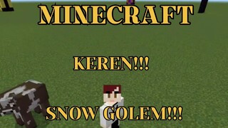 MINECRAFT - INI DIA PORTAL SNOW GOLEM!!! PART 2