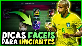 FIFA MOBILE 22 👊🏻😃 DICAS RÁPIDAS para INICIANTES 💥 EVOLUA SEU TIME MAIS RÁPIDO